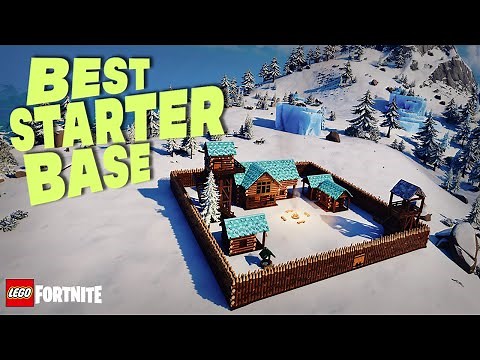 The BEST Starter Base Design For Lego Fortnite