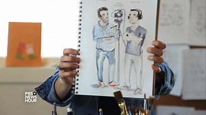 How drawing opens up doors for this documentarian