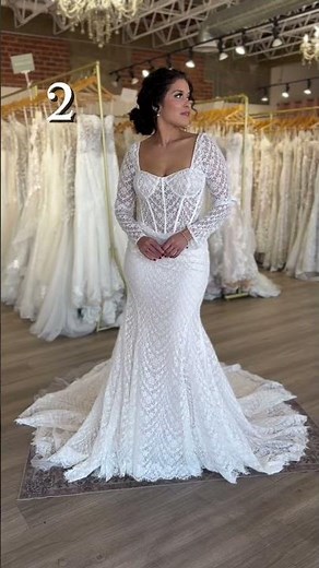 Elegance never goes out of style — especially with long sleeve wedding dresses 👰‍♀️💫 Whether