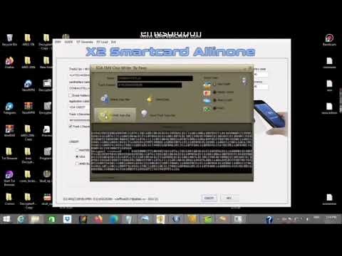 ONE CARDS EMV software tutorial how to use X2 APPLICATIONS & Emv software Device