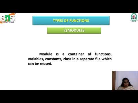 Working with Functions| Problem Solving Using Python | SNS Institutions