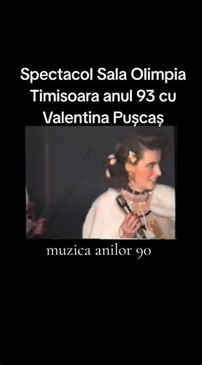 Valentina Puscas Concert 1993: Music from the '90s