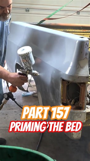 Priming The Bed - Rebuilding a 1975 Chevy C10 Part 157