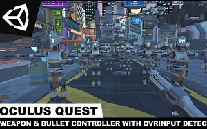 Oculus Quest开发-带有OVRInput检测的武器和子弹控制器 2
