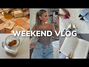 WEEKEND VLOG: dinner in nyc, mini hauls, cleaning & relaxing!