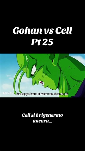 Gohan vs Cell: The Epic Showdown Continues!