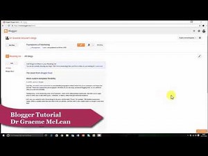 Google Blogger Set-up Guide