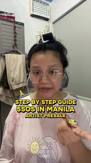 STEP BY STEP GUIDE : 5SOS IN MANILA - ARTIST PRESALE #5sos #5secondofsummer #concertph #concerttips #fyp