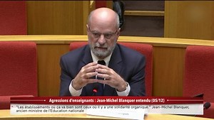 Violences envers les enseignants : Jean-Michel Blanquer auditionné