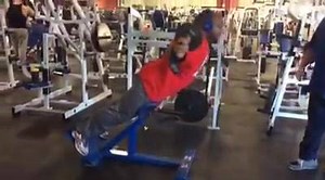 Hyperextensions are a great exercise for strengthening the lower back. Try 3 sets of 12 and focus on squeezing your erectors at the top of the movement. Tips: - Do this exercise slowly and controlled, especially if it's your first time. - Make sure the pad is set for your height, upper thighs should be on the pads so you can bend at the waist with no issue. - Weight is optional and but also more challenging IFBB Official | Lift-Run-Bang | Promera Sports | #GetBig #Training #BiggieNation #BackDay