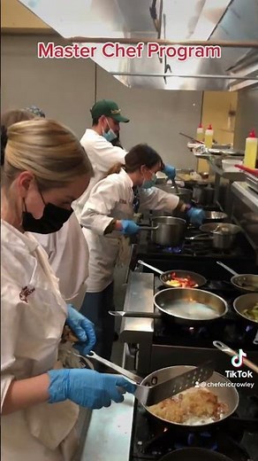 Pro Cooking Program-12 Wks - students in action - Chef Eric's Culinary Classroom - LA Cooking School