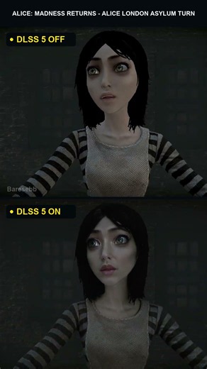 Alice: Madness Returns With DLSS 5 Is Gorgeous and Cursed – OFF vs ON #alicemadness #dlss5