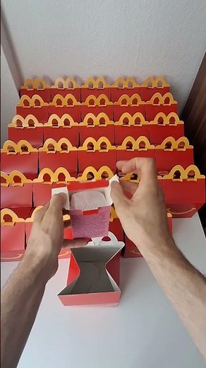 Opening 30 Happy Meals! Day 1 #toys #unboxing #happymeal #asmr