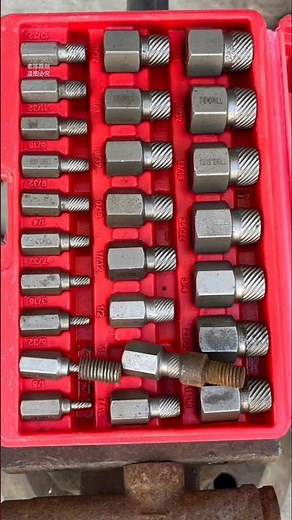 Mastering Broken Bolt Removal Hex Head Screw Extractor Set in Action 🛠️