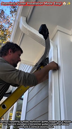 Seamless Gutter Installation Made Easy! 🏠✨