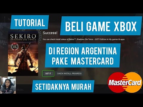 Tutorial on Buying Xbox Games in Argentina Region Using MasterCard