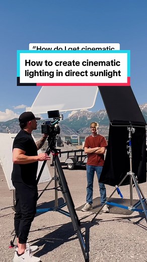 Cinematic Lighting Techniques in Direct Sunlight
