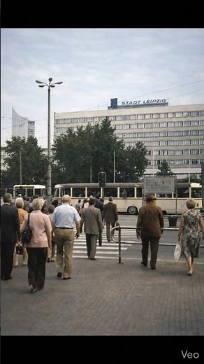 DDR-Leipzig , lebendiges Alltagsbild #nostalgie #ddralltag #film