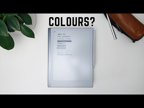 How I replace colours on the reMarkable 2 | 5 tips