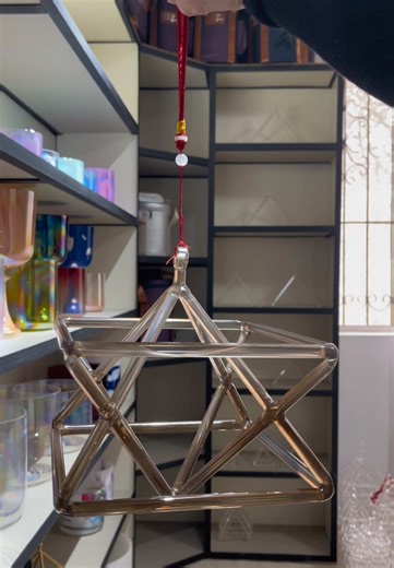 Crystal Singing Merkaba Pyramid for Sound Healing