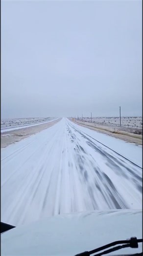 Winter Storm Hits Roswell, New Mexico