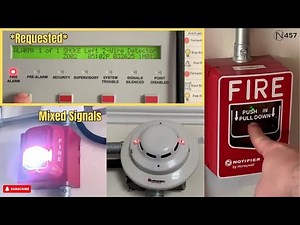 Notifier NFS2-640 s5 Fire Alarm System Test 6