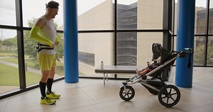 In addition to celebrating their 5-year class reunion this fall, Drs. Tyler Kitzman and Halie Cottrill are planning to participate in SCO's Eye 5K Walk and Run to be held the Saturday of Homecoming weekend. The whole family had fun prepping this promo video for the race! If you are interested in participating, you can learn more at: https://raceroster.com/events/2021/49217/southern-college-of-optometry-eye-5k | Southern College of Optometry