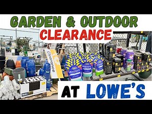 Garden & Outdoor Clearance at Lowe’s – Great Deals