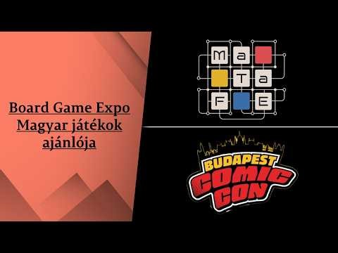 Magyar fejlesztésű játékok ajánlója a Board Game Expora