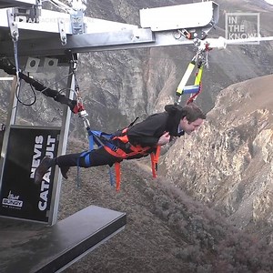 The world’s biggest catapult turns you into a human slingshot 😱 | In The Know