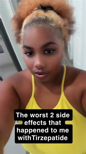 The worst 2 side effects I had on Tirzepatide #theresourcequeen #fyp #glp1community #weightloss