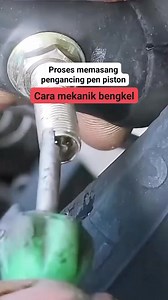 Alat bantu pemasangan pengancing pen piston #reels #bengkel #mekanik #jangkauan | Angga Putra
