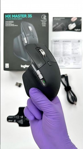 Logitech MX Master 3S Wireless Mouse Review Unboxing New - Highlights - ASMR #shorts