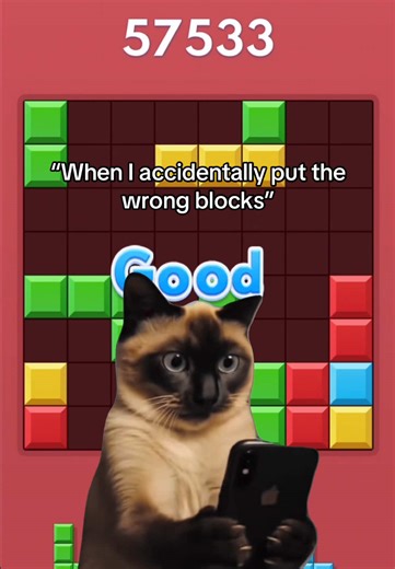 Wrong move hahaha #blockblast #kathblockblast #fyp #kathmlbbqt