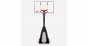 Spalding the Beast Portable Basketball Hoop – 60″ Glass