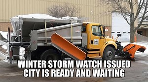 The City is geared up and ready as a Winter Storm Watch has been issued for Muscatine and the surrounding area for a storm that has the potential to drop several inches of snow and the possibility of a glaze of ice Tuesday through Wednesday. #muscatine #hometownmuscatine #snowfall #winterstormwatch Click on the link https://bit.ly/2JtvjUM to read more about storm preparations. | City of Muscatine, Iowa - City Government