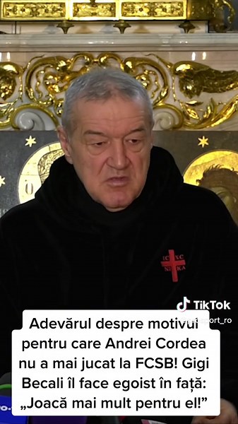 Adevărul despre motivul pentru care Andrei Cordea nu a mai jucat la FCSB! Gigi Becali îl face egoist în față: „Joacă mai mult pentru el!” #5pasidebine #misiuneatiktok #videos #videoschallenge #football #fy #fyp #foryou #foryourpage #footballtiktok #viralvideo #prosport #football #footbalclub #superliga