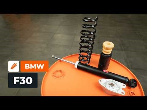 A hátsó lengéscsillapítók és rugók cseréje BMW F30 gépkocsinál [AUTODOC ÚTMUTATÓ]
