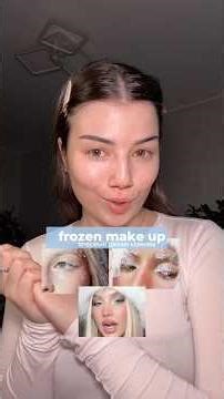 Мой первый frozen make up ❄️😍 Как вам?! #макияж #туториал #бьюти #рекомендации УК