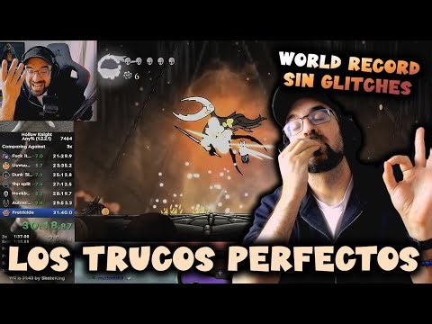 ANALIZAMOS el BRUTAL SPEED RUN RÉCORD MUNDIAL de HOLLOW KNIGHT sin GLITCHES