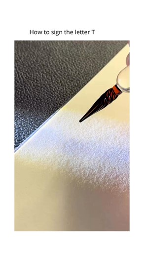 Calligraphy Videos on Instagram: "T is a letter that stands like a quiet horizon. It begins with a tall vertical line—steady, grounded, unshaken—rising calmly from the page. At its crown, a horizontal stroke stretches outward, left and right, like open arms or a line drawn between sky and earth. One stroke holds the weight, the other defines direction. Simple, balanced, intentional. Its sound carries that clarity—time, truth, touch, threshold. A letter that feels like a pause before movement. On