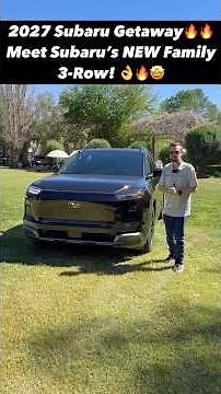 Is the NEW 2027 Subaru Getaway the Family 3-Row SUV the Subie Brand Needed??