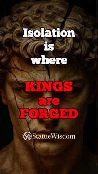 “Why Isolation Creates Stronger Men: 8 Life-Changing Effects of Being Alone” #stoicism #motivation