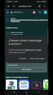 como instalar happymod fácil y rápido :D