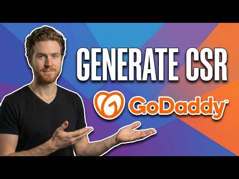 How To Generate CSR GoDaddy (Step By Step Guide)