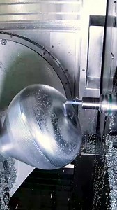 Machining a balloon #cnc #cncmachining #machining #machinistlife | Blaser Swisslube