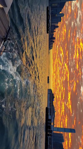 Beautiful 24-Hour Sunset View