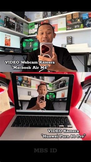 Test Webcam Macbook Air M4 | Rekam Video