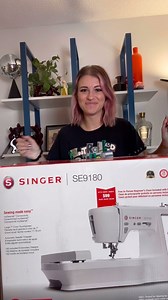 44K views · 848 reactions | So excited to play around with my new sewing and embroidery machine, and to be a @singernorthamerica ambassador!! People are always telling me I make them want to start sewing (which I absolutely think everyone should) and now if you want to start you can get 10% off Singer machines with my code BROOKLYN10 or if you go through the link in my bio :)))) #sewingmachine #thriftflips #upcyclingfashion #seamstress | Brooklyn Karasack | Facebook