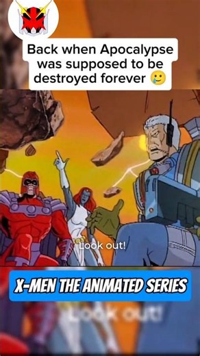 Apocalypse banished scene | X-Men Animated Series #marvel #xmen #xmen97 #professorx #wolverine #mcu